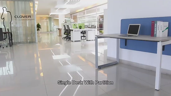 Single Office Desk video